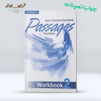 جواب تمرینات کتاب کار Passages 2 Workbook Third Edition ویرایش سوم