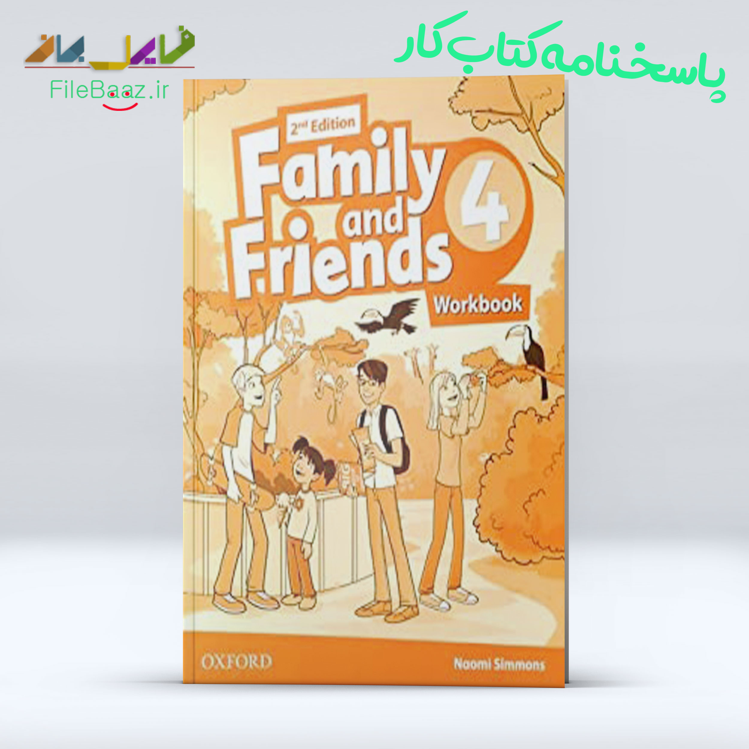 پاسخ کتاب American Family and Friends 4 Workbook ویرایش دوم